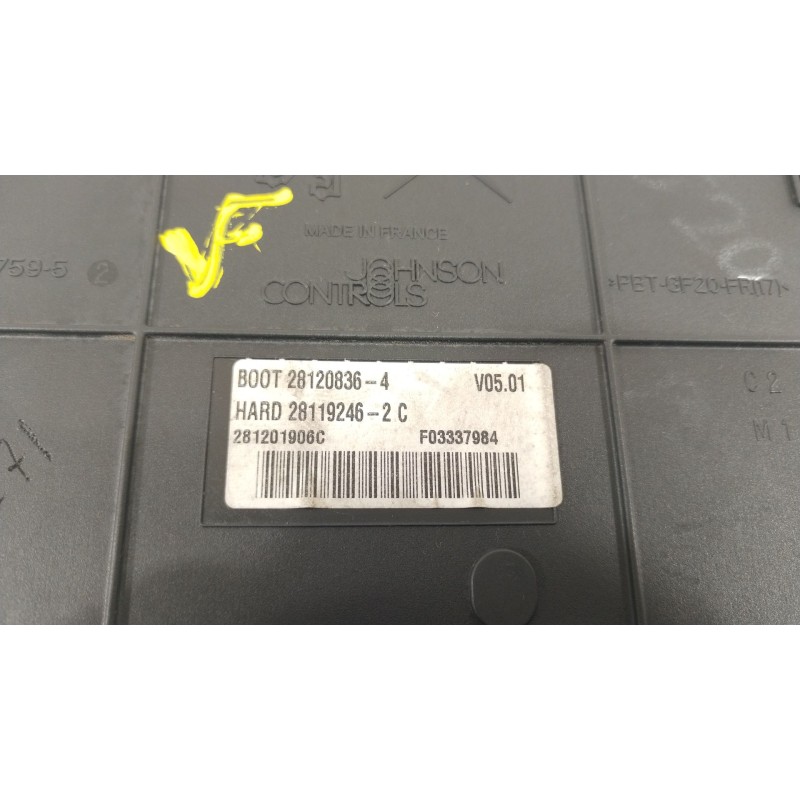 Recambio de caja reles / fusibles para peugeot partner furgoneta/monovolumen 1.6 hdi 16v referencia OEM IAM 9664058780 BSI04EVK0