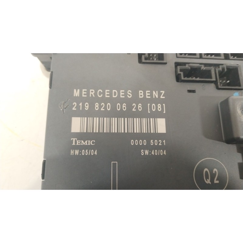 Recambio de modulo electronico para mercedes-benz clase cls (w219) 350 cgi (219.357) referencia OEM IAM 2198200626 00005021 
