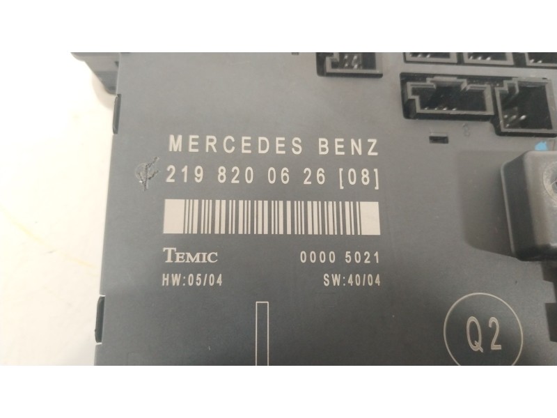 Recambio de modulo electronico para mercedes-benz clase cls (w219) 350 cgi (219.357) referencia OEM IAM 2198200626 00005021 