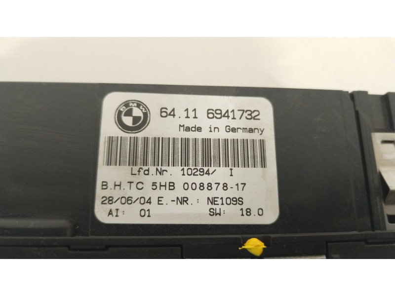 Recambio de mando climatizador para bmw 3 compact (e46) 316 ti referencia OEM IAM 64116941732  