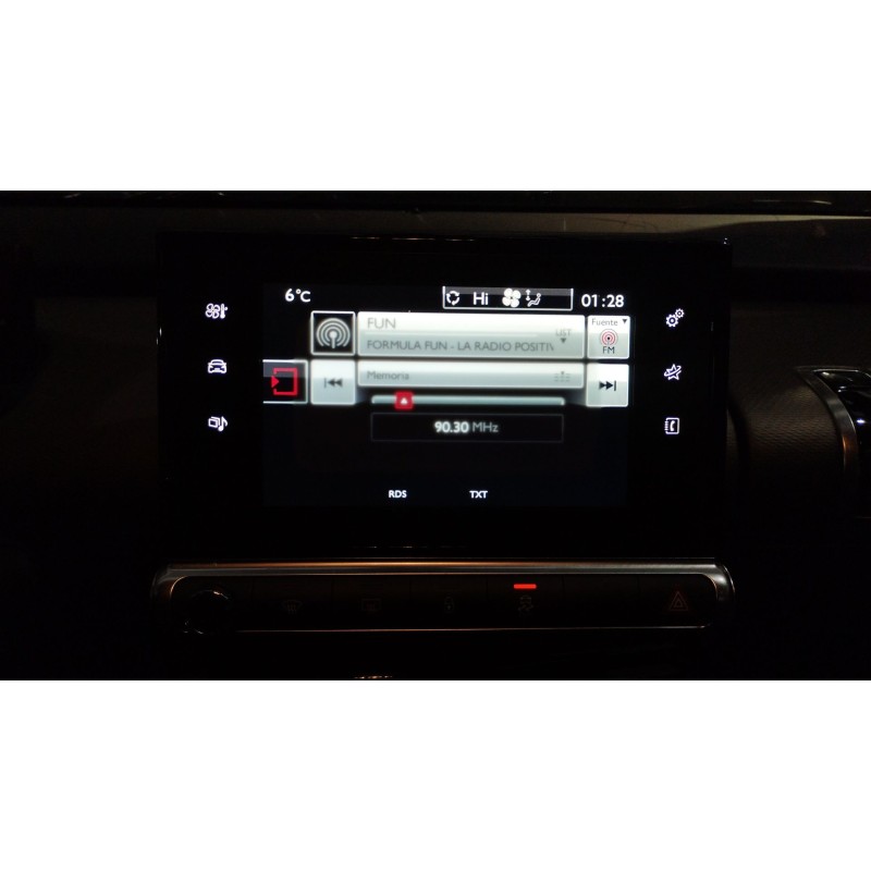 Recambio de sistema audio / radio cd para citroën c4 cactus 1.6 bluehdi 100 referencia OEM IAM 9816302280  