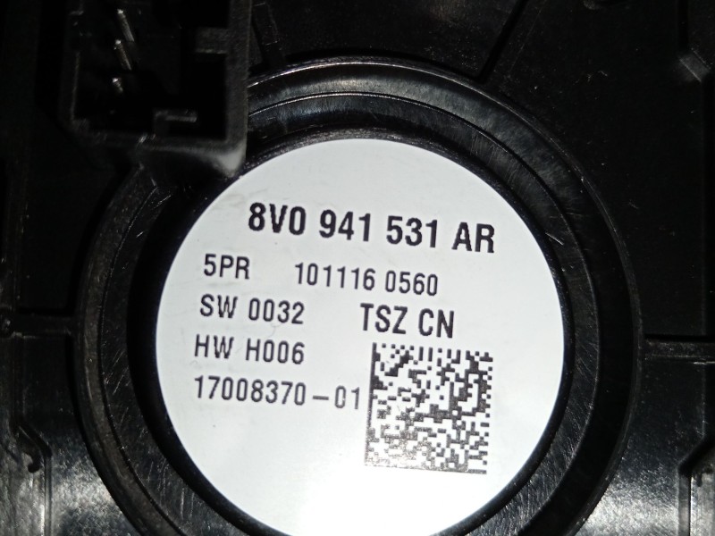 Recambio de mando luces para audi a3 sportback (8va, 8vf) 1.0 tfsi referencia OEM IAM 8V0941531AR  