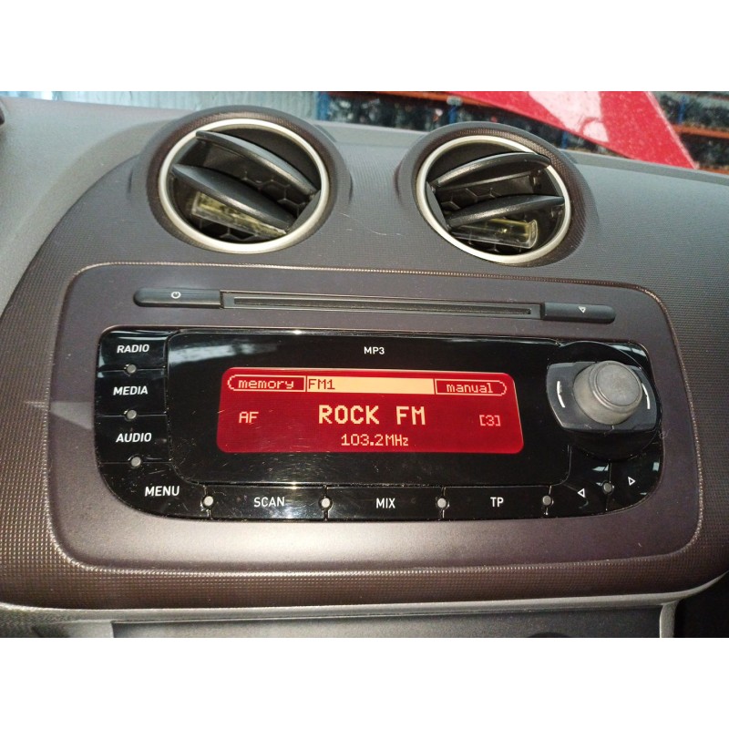 Recambio de sistema audio / radio cd para seat ibiza iv (6j5, 6p1) 1.4 tdi referencia OEM IAM 6J1035153C  