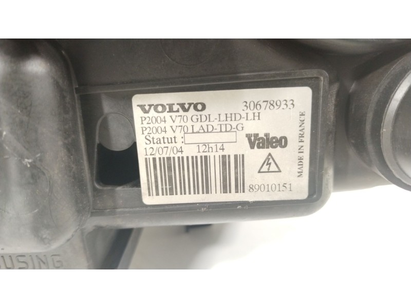 Recambio de faro izquierdo para volvo xc70 i cross country (295) d5 xc awd referencia OEM IAM 30678933 89035113 