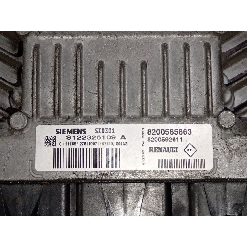 Recambio de centralita motor uce para nissan tiida hatchback (c11) 1.5 dci referencia OEM IAM 8200565863 8200592611 