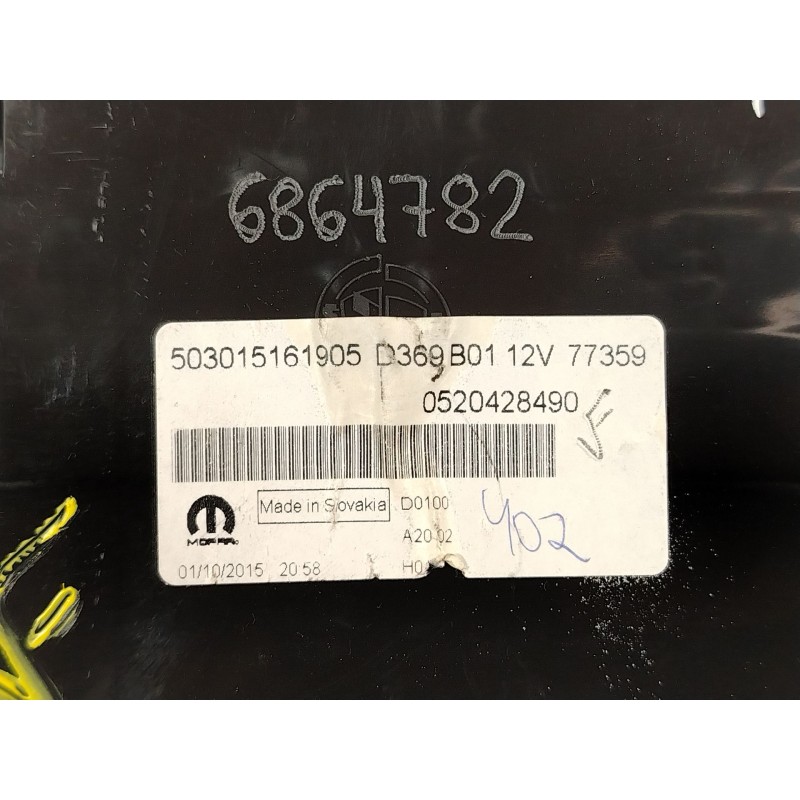 Recambio de cuadro instrumentos para fiat doblo cargo (263_) 1.3 d multijet referencia OEM IAM 52042849 503015161905 520428490