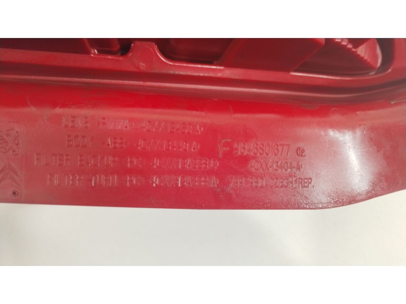 Recambio de piloto trasero derecho para citroën c4 i (lc_) 1.6 hdi referencia OEM IAM 9646801677  