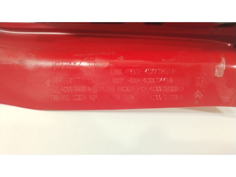 Recambio de piloto trasero izquierdo para citroën c4 i (lc_) 1.6 hdi referencia OEM IAM 9646801777  