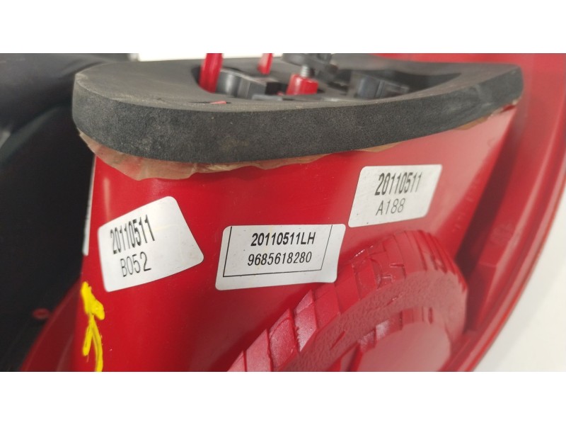 Recambio de piloto trasero izquierdo para peugeot 206 hatchback (2a/c) 1.1 i referencia OEM IAM 9685618280 20110511 