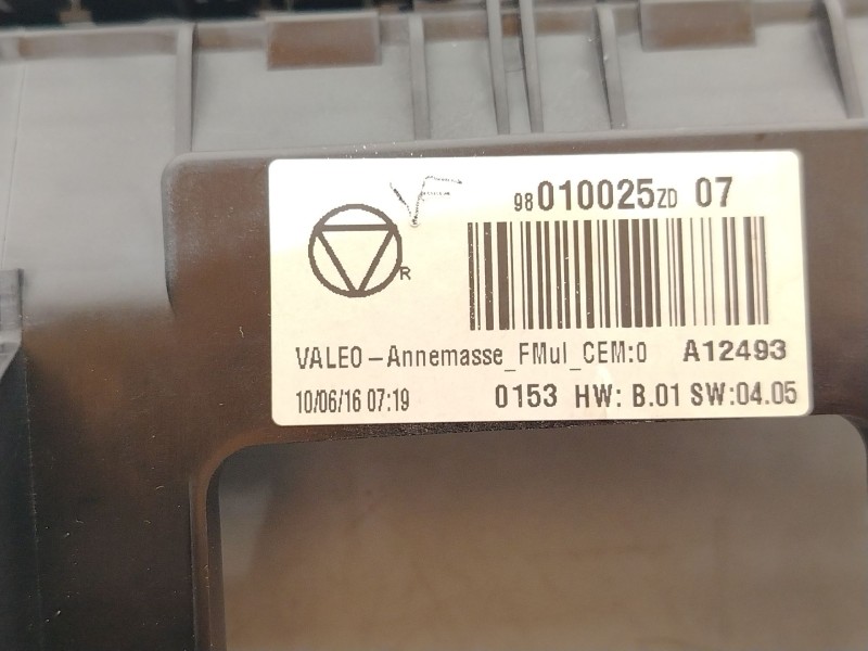 Recambio de mando multifuncion para citroën c4 cactus 1.6 bluehdi 100 referencia OEM IAM 98010025ZD  