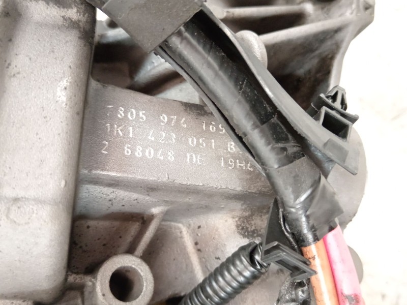 Recambio de cremallera direccion para volkswagen golf v (1k1) 1.6 fsi referencia OEM IAM 1K1423051BJ 1K1909144G 