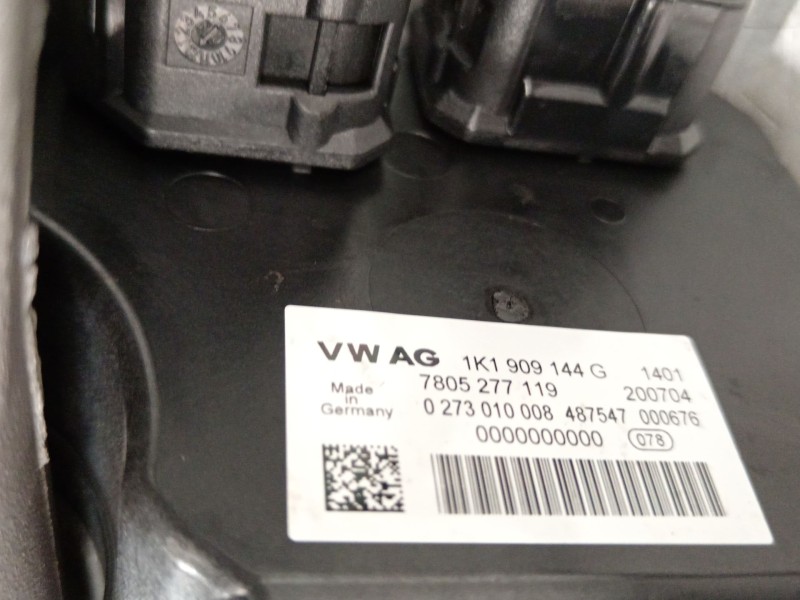 Recambio de cremallera direccion para volkswagen golf v (1k1) 1.6 fsi referencia OEM IAM 1K1423051BJ 1K1909144G 