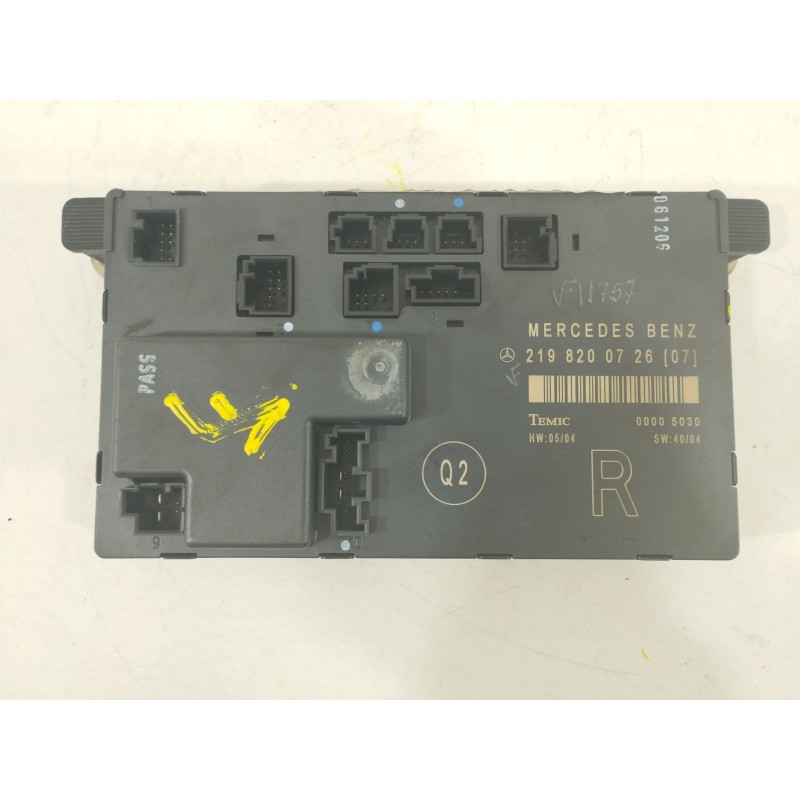 Recambio de modulo electronico para mercedes-benz clase cls (w219) 350 cgi (219.357) referencia OEM IAM 2198200726 00005030 