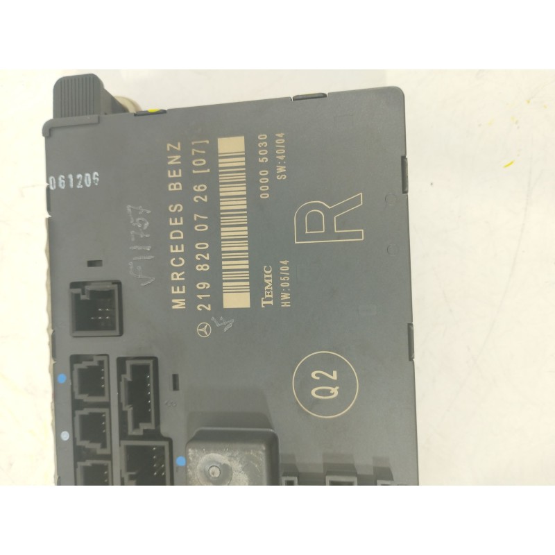 Recambio de modulo electronico para mercedes-benz clase cls (w219) 350 cgi (219.357) referencia OEM IAM 2198200726 00005030 