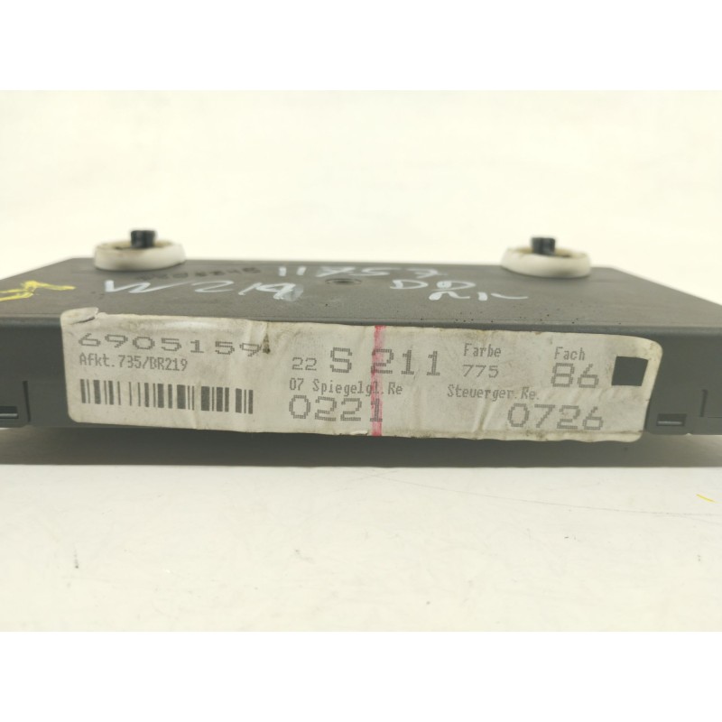 Recambio de modulo electronico para mercedes-benz clase cls (w219) 350 cgi (219.357) referencia OEM IAM 2198200726 00005030 