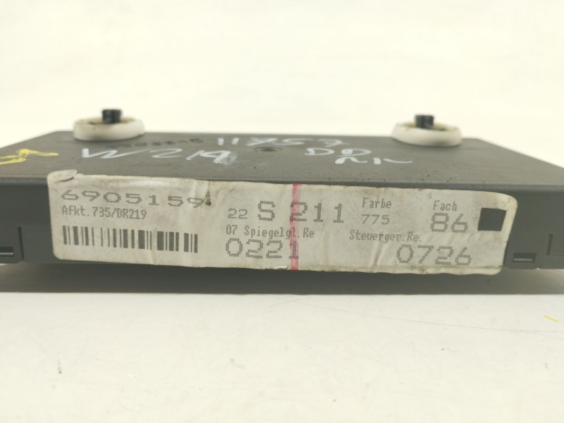 Recambio de modulo electronico para mercedes-benz clase cls (w219) 350 cgi (219.357) referencia OEM IAM 2198200726 00005030 