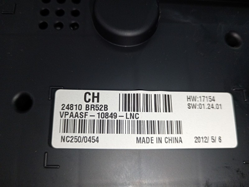 Recambio de cuadro instrumentos para nissan qashqai i (j10, nj10) 1.6 dci referencia OEM IAM 24810BR52B  