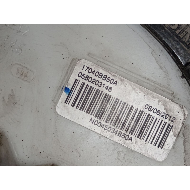 Recambio de bomba combustible para nissan qashqai i (j10, nj10) 1.6 dci referencia OEM IAM 17040BB50A 0580203146 N0045034B50A