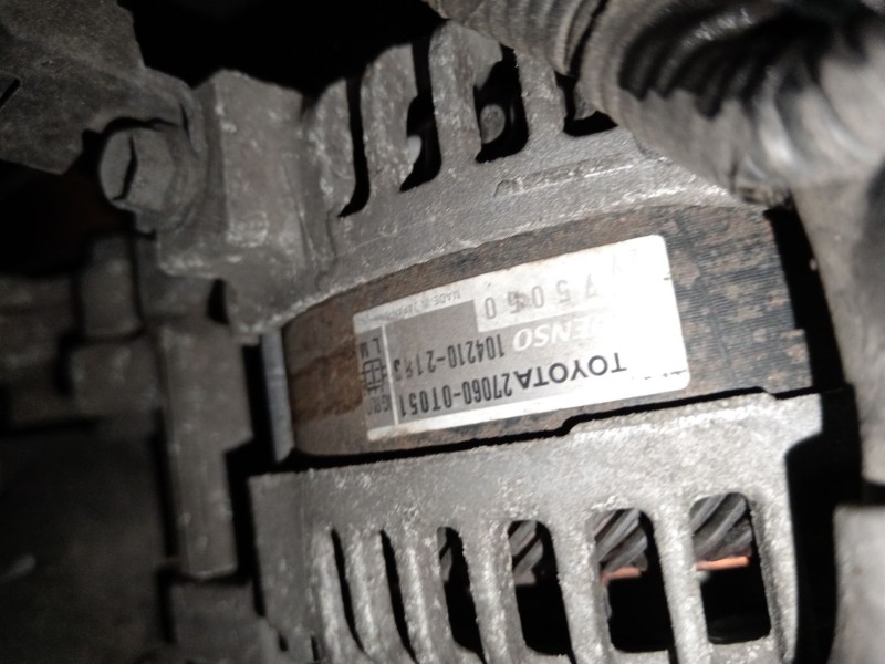 Recambio de alternador para toyota avensis station wagon (_t27_) 1.8 (zrt271_) referencia OEM IAM 270600T051 1042102183 