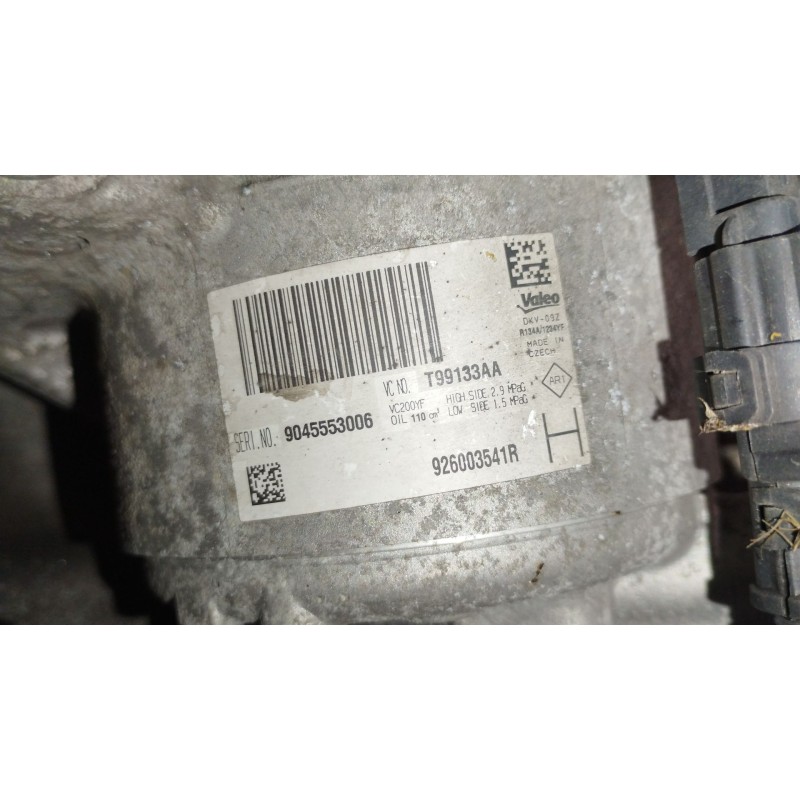Recambio de compresor aire acondicionado para dacia sandero ii (b8_) tce 90 (b8m1, b8ma) referencia OEM IAM 926003541R  