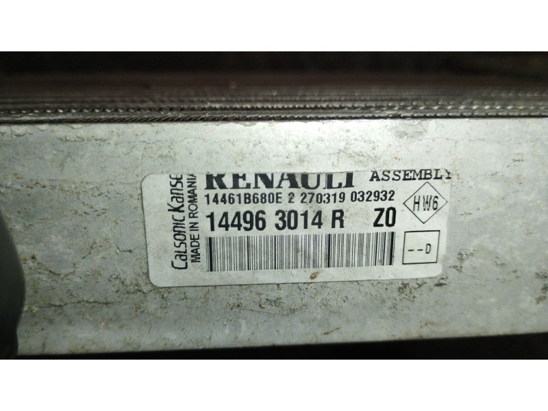 Recambio de intercooler para dacia sandero ii (b8_) tce 90 (b8m1, b8ma) referencia OEM IAM 144963014R  