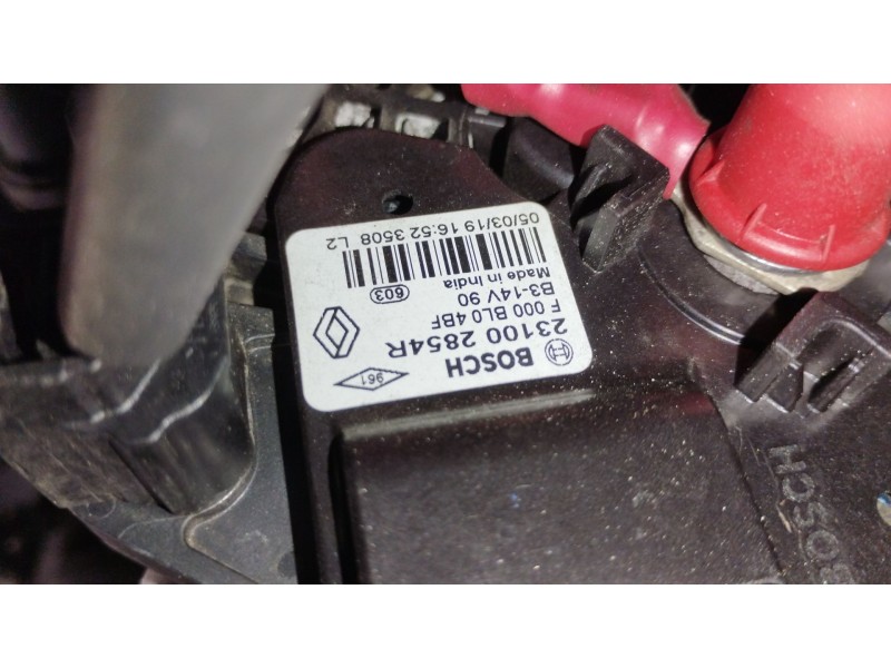 Recambio de alternador para dacia sandero ii (b8_) tce 90 (b8m1, b8ma) referencia OEM IAM 231002854R F000BL04BF 