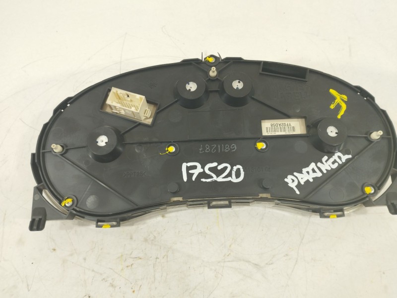 Recambio de cuadro instrumentos para peugeot partner furgón/monospace 1.6 hdi 16v referencia OEM IAM 6106ZH 9664534380 