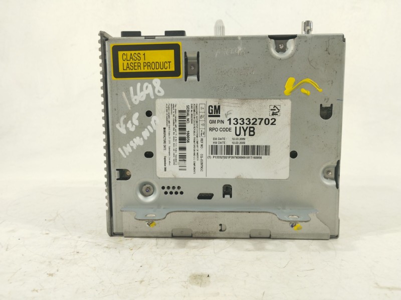 Recambio de sistema audio / radio cd para opel insignia a (g09) 2.0 cdti (68) referencia OEM IAM 13332702  