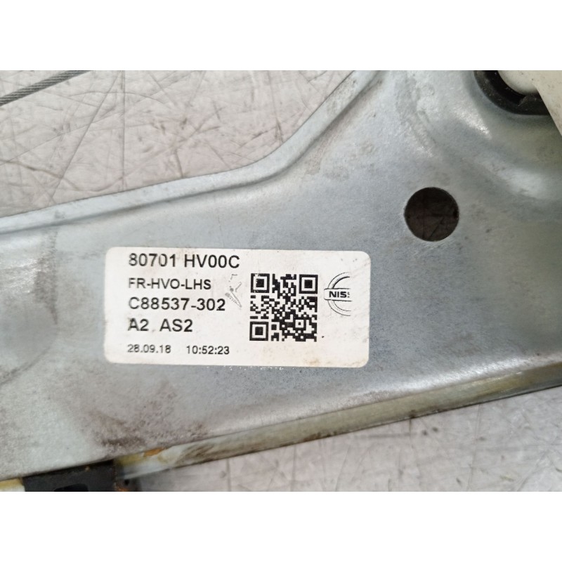 Recambio de elevalunas delantero izquierdo para nissan qashqai ii (j11, j11_) 1.3 dig-t referencia OEM IAM 80701HV00C  