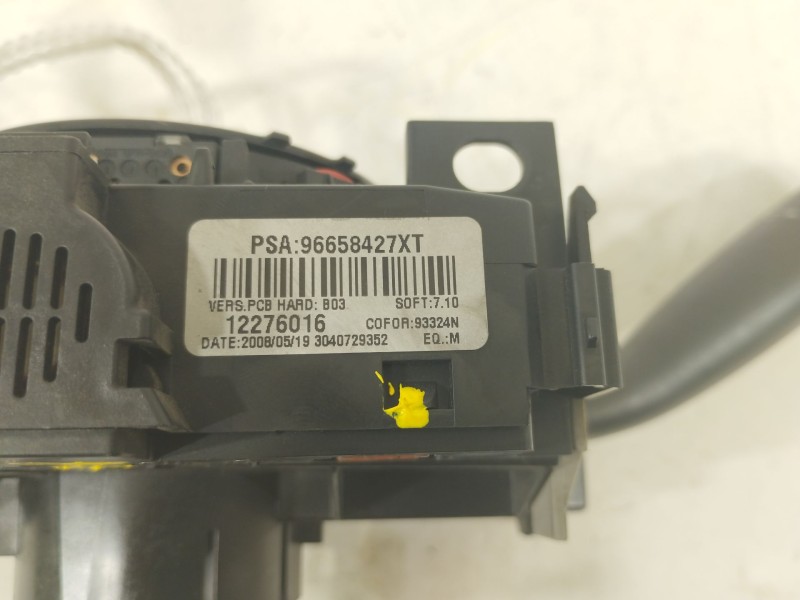 Recambio de mando luces para peugeot partner furgón/monospace 1.6 hdi 16v referencia OEM IAM 96658427XT 12276016 