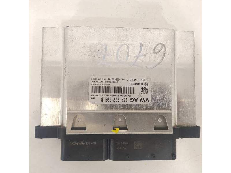 CENTRALITA MOTOR UCE 0261S08971 0EA907309B 