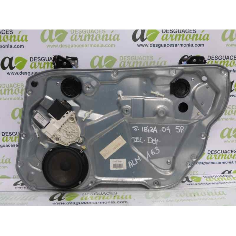 Recambio de elevalunas delantero derecho para seat ibiza (6l1) hit referencia OEM IAM 6L2959801 6L48837752EQ 