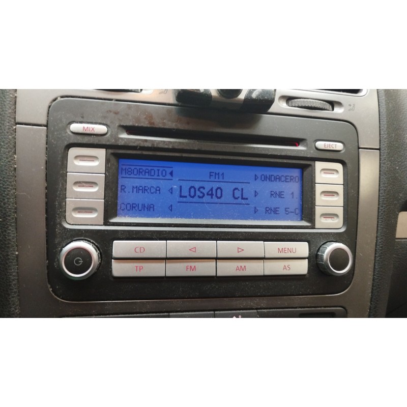 Recambio de sistema audio / radio cd para volkswagen golf v berlina (1k1) highline referencia OEM IAM   