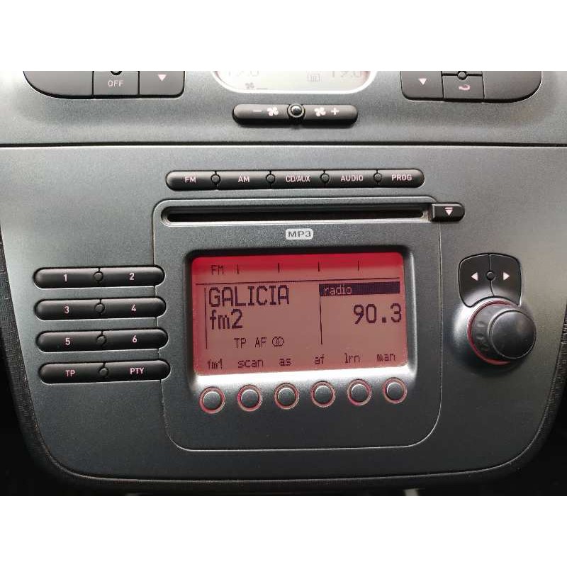 SISTEMA AUDIO RADIO CD SEAT ALTEA 1.6 TDI - Desguaces Motocoche