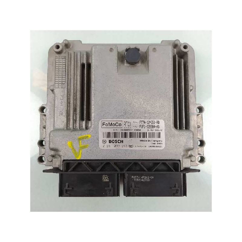 Recambio de centralita motor uce para ford transit courier trend referencia OEM IAM FT7A12A650RB F1F112B684AD 0281033283