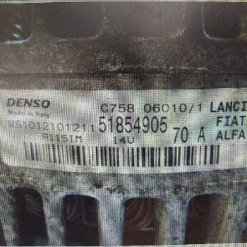 ALTERNADOR 51854905 MS1012101211 C75806010