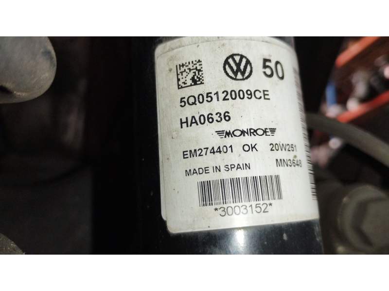 AMORTIGUADOR TRASERO DERECHO 5Q0512009CE 