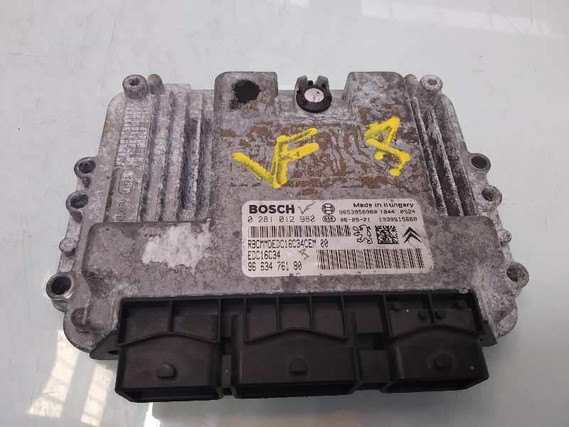 CENTRALITA MOTOR UCE 9663476180 0281012980 9653958980