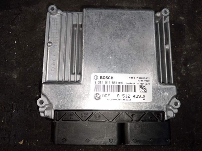 CENTRALITA MOTOR UCE 8512499 0281017551 DDE8512499