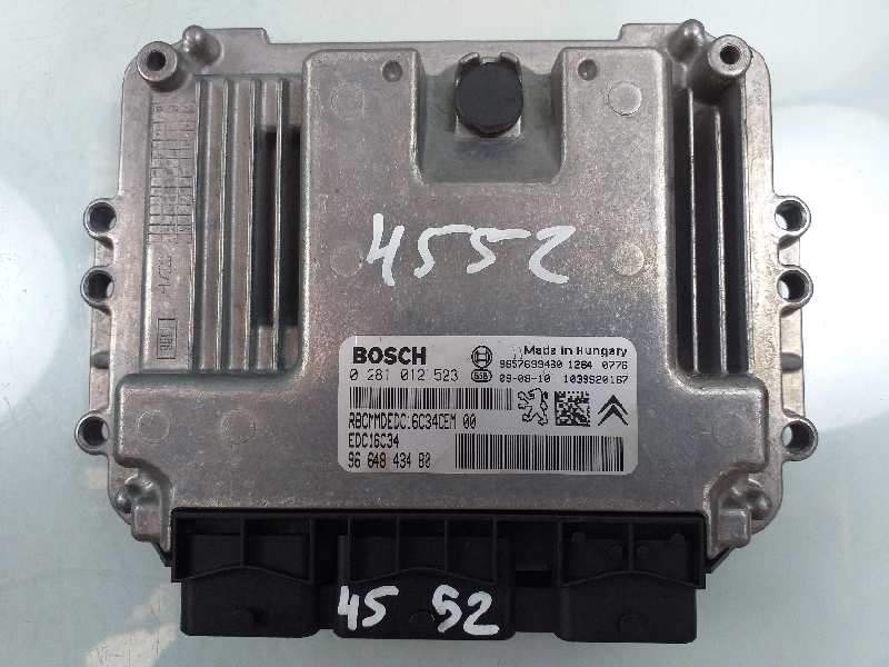 CENTRALITA MOTOR UCE 9664843480 0281012523 9657699480