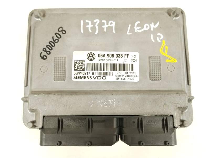 CENTRALITA MOTOR UCE 06A906033FF 5WP4021701 