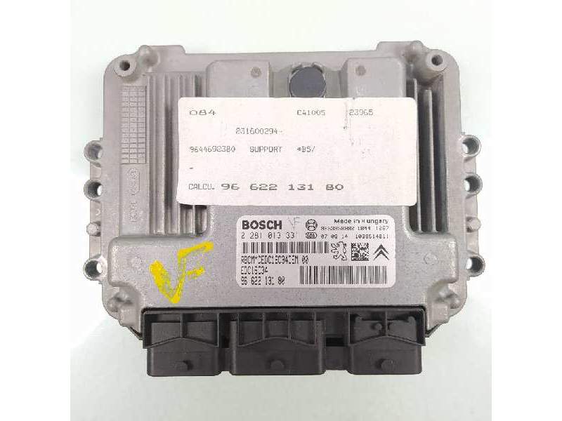 CENTRALITA MOTOR UCE 9662213180 0281013331 9653958980
