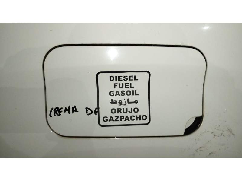 TAPA EXTERIOR COMBUSTIBLE 