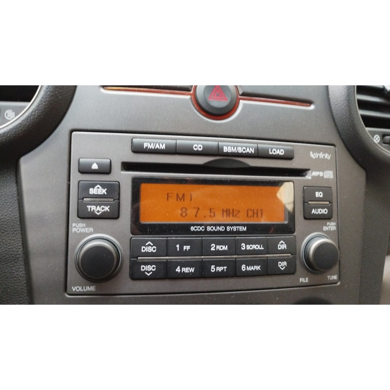 Recambio de sistema audio / radio cd para kia carens (un) concept referencia OEM IAM   