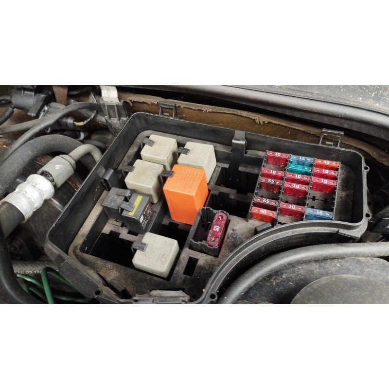 Recambio de caja reles / fusibles para saab 9-3 cabrio 2.0 se turbo referencia OEM IAM   