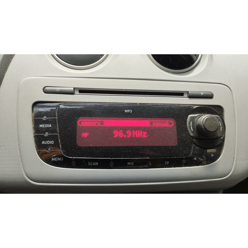 Recambio de sistema audio / radio cd para seat ibiza sc (6j1) ecomotive referencia OEM IAM   