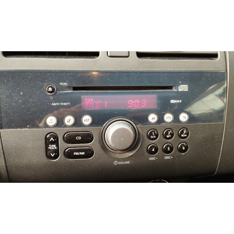 Recambio de sistema audio / radio cd para suzuki swift berlina (mz) gl (5-ptas.) referencia OEM IAM   