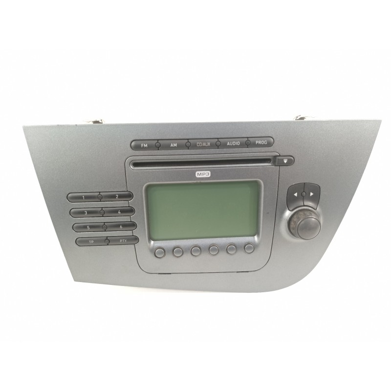 Recambio de sistema audio / radio cd para seat leon (1p1) reference referencia OEM IAM 1P1035186B  