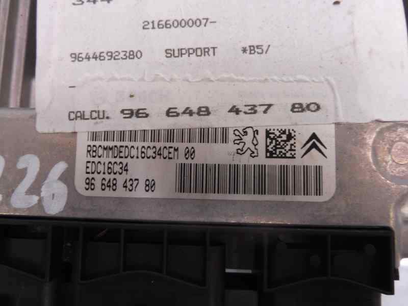 CENTRALITA MOTOR UCE 9664843780 EDC16C34 