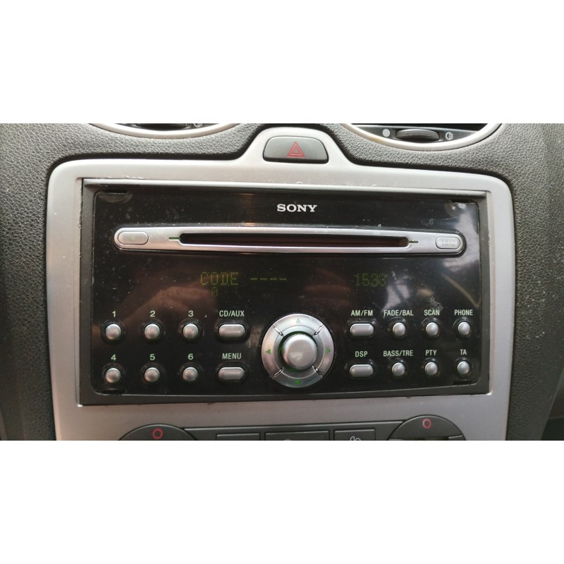 Recambio de sistema audio / radio cd para ford focus berlina (cap) ambiente (d) referencia OEM IAM   